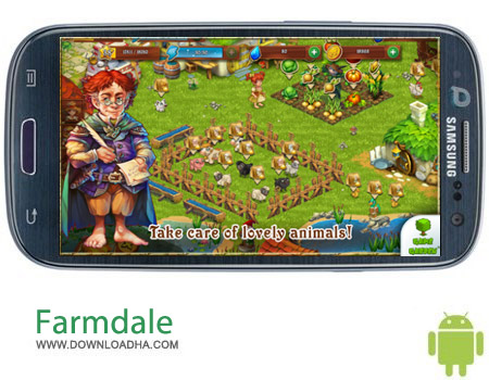 Farmdale v1.6.14 بازی مزرعه داری Farmdale v1.6.14 مخصوص اندروید